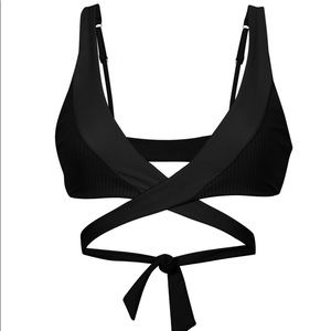 Beach Bunny Black bikini top